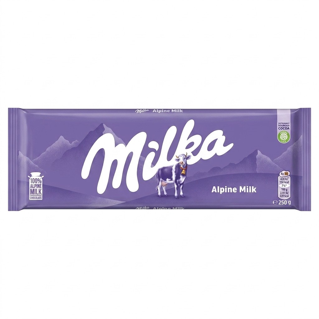 Milka Alpine Milk Chocolate 250g