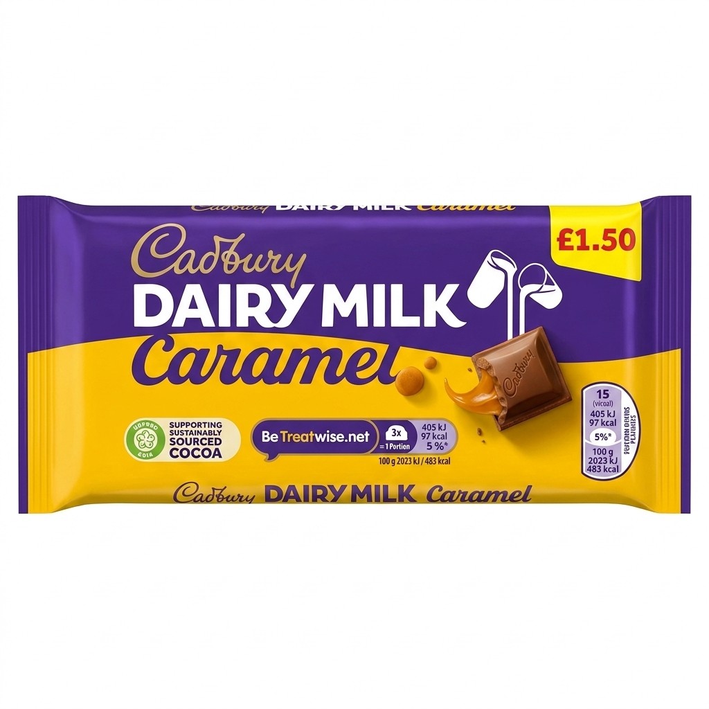 Cadbury Dairy Milk Caramel 120g