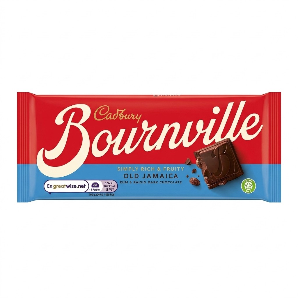 Cadbury Bournville Old Jamaica 100g