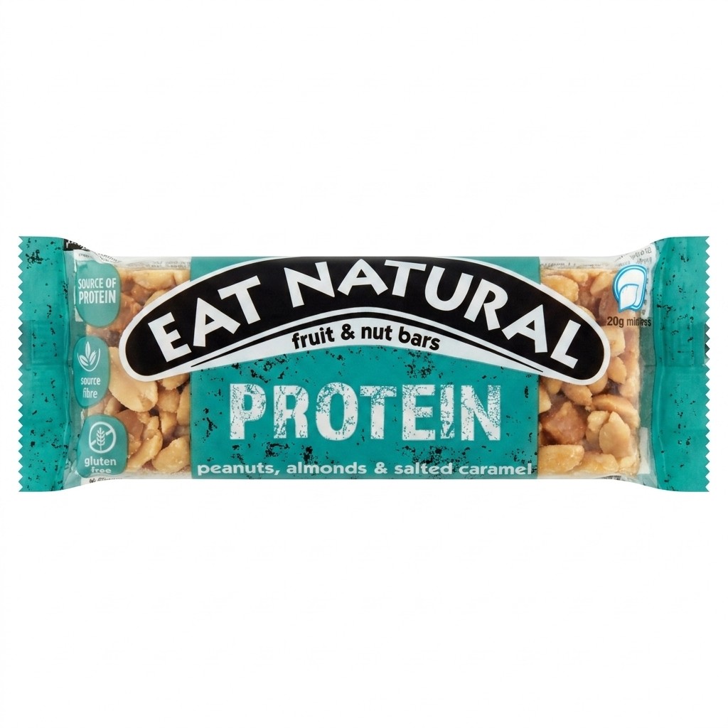 Eat Natural Protein Peanuts, Almonds & Salted Caramel 40g