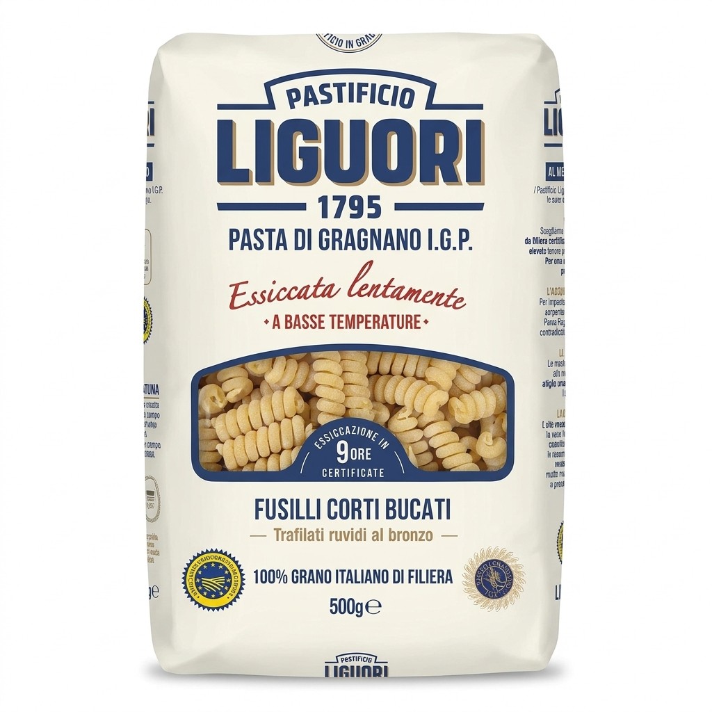 Fusilli Corti Bucati 500g Liguori