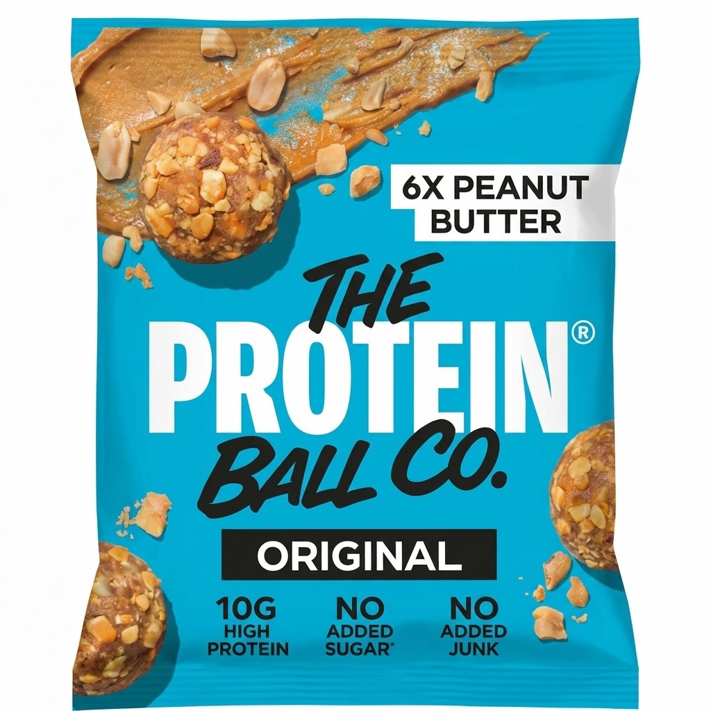 The Protein Ball Co. Peanut Butter 6pcs