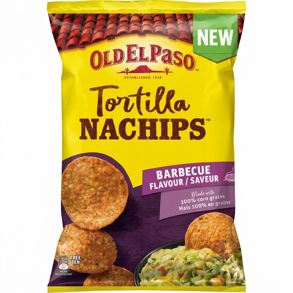Tortilla Nachips Barbecue 180g Old El Paso