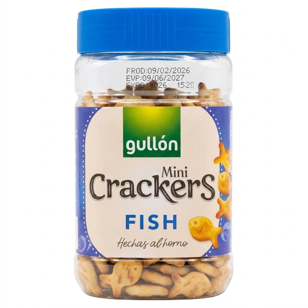 Mini Crackers Fish 250g Gullón
