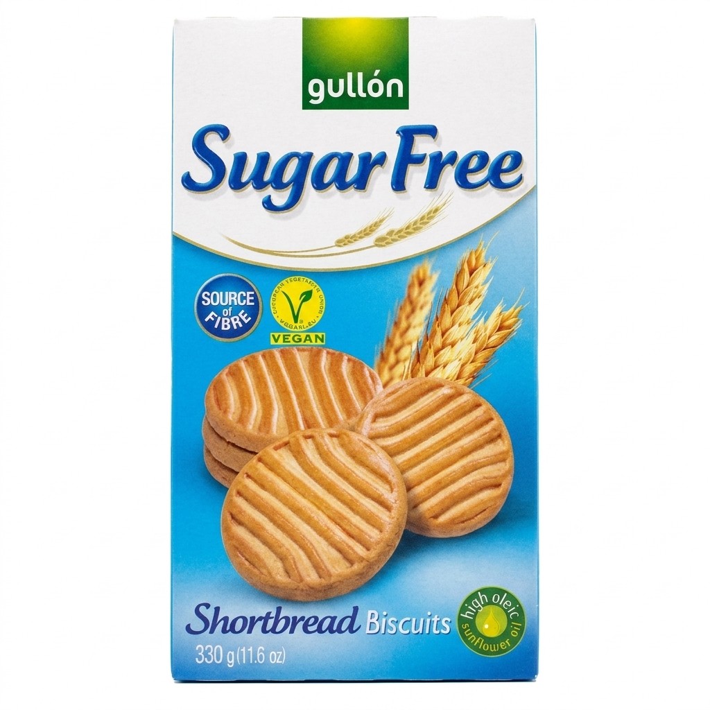 Gullón Sugar Free Shortbread Biscuits 330g