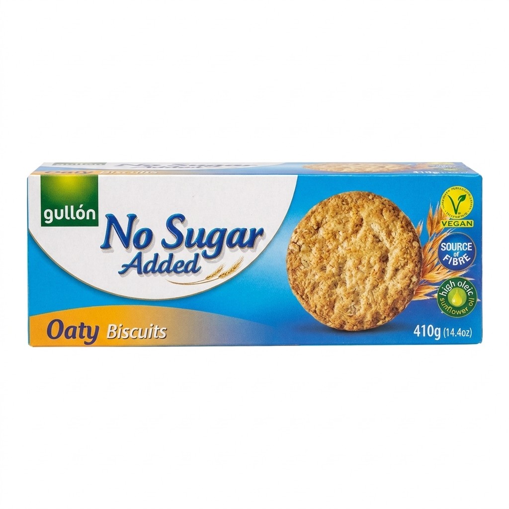 Gullón No Sugar Added Oaty Biscuits 410g