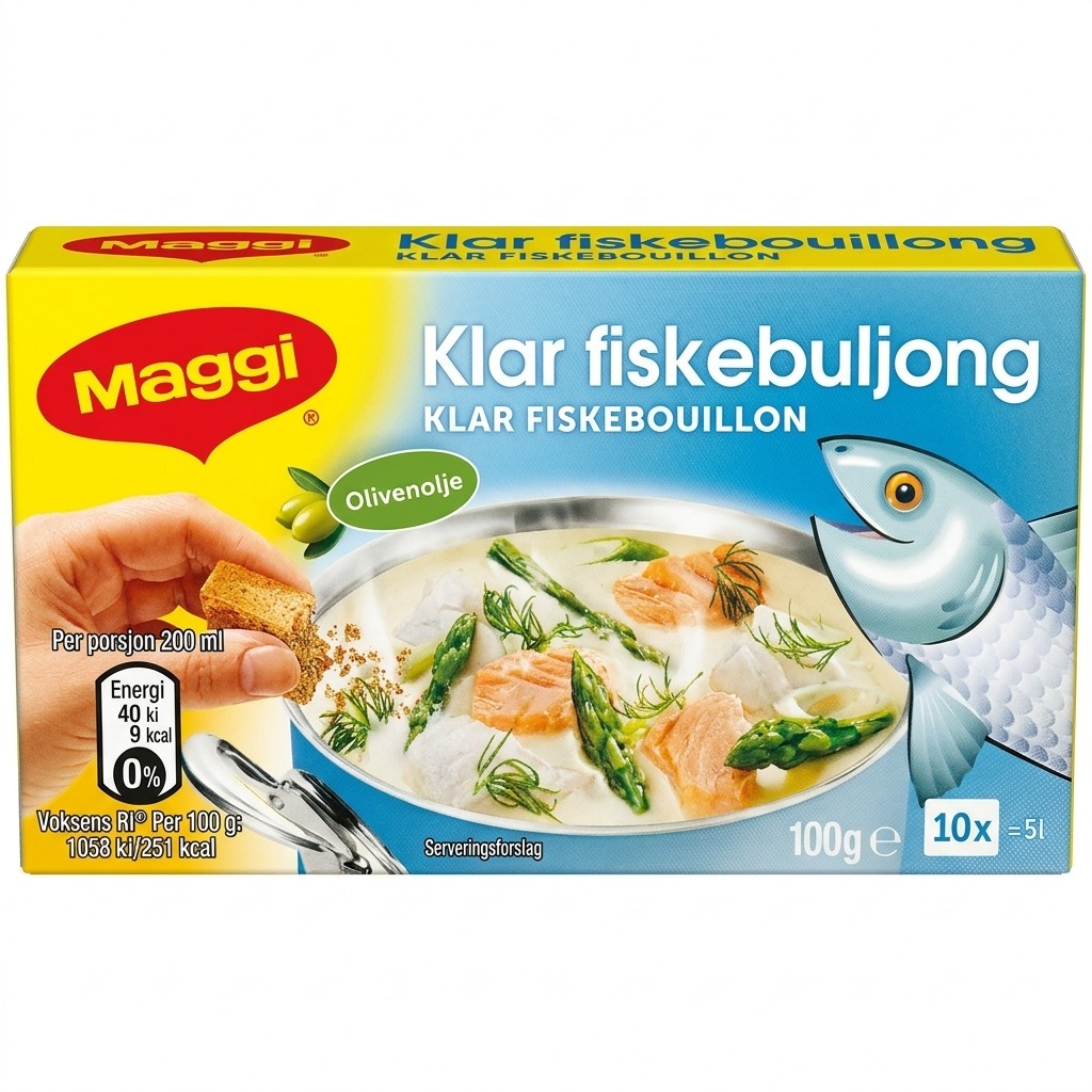 Klar fiskebuljong 100g Maggi