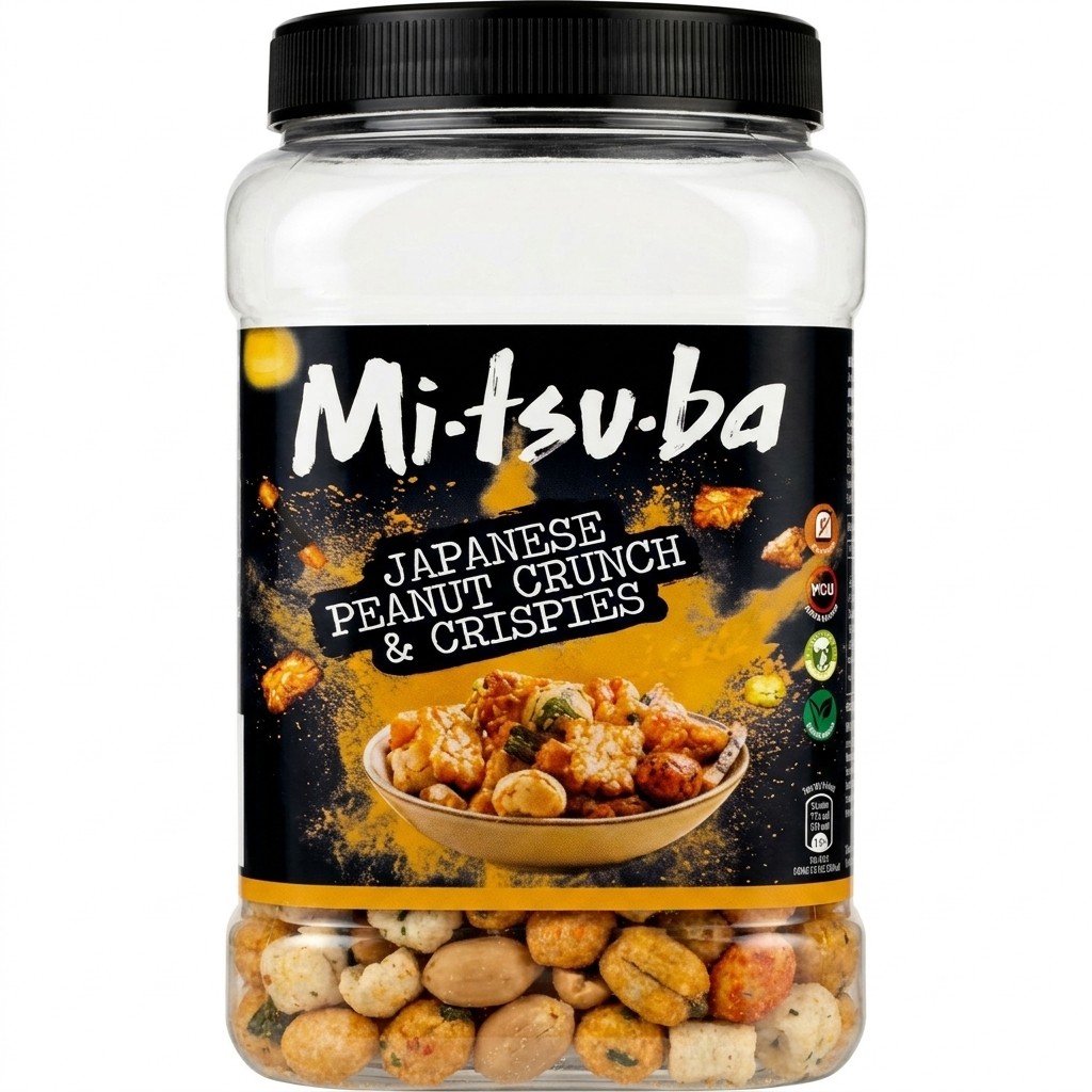 Mitsuba Japanese Peanut Crunch & Crispies 650g