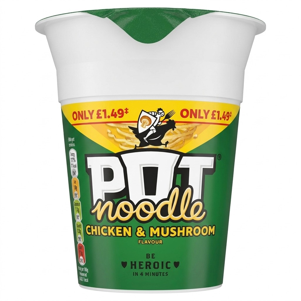 Pot Noodle Chicken & Mushroom 90g