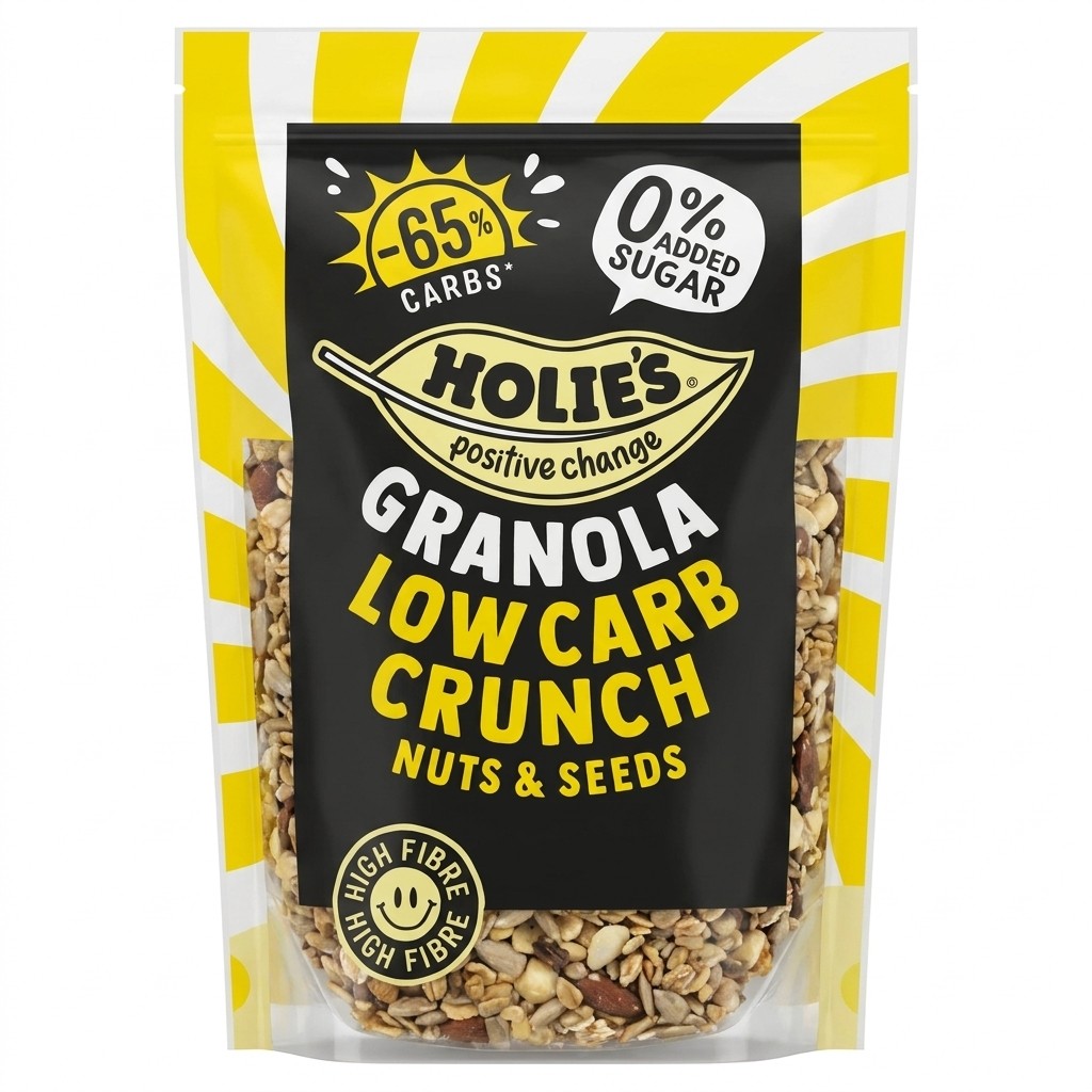Holie's Granola Low Carb Crunch Nuts & Seeds 350g