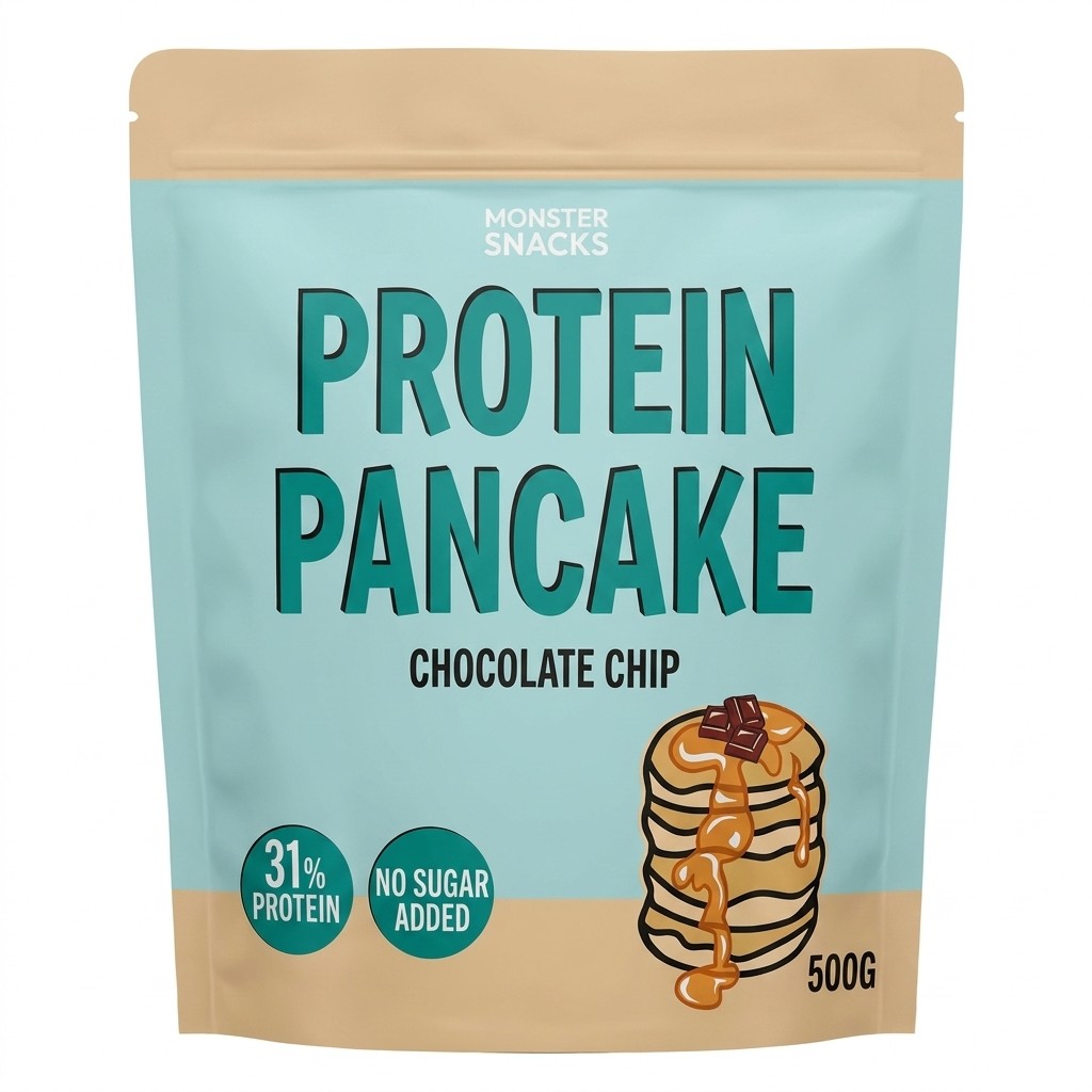 Protein Pancake Chocolate Chip 500g Monster Snacks