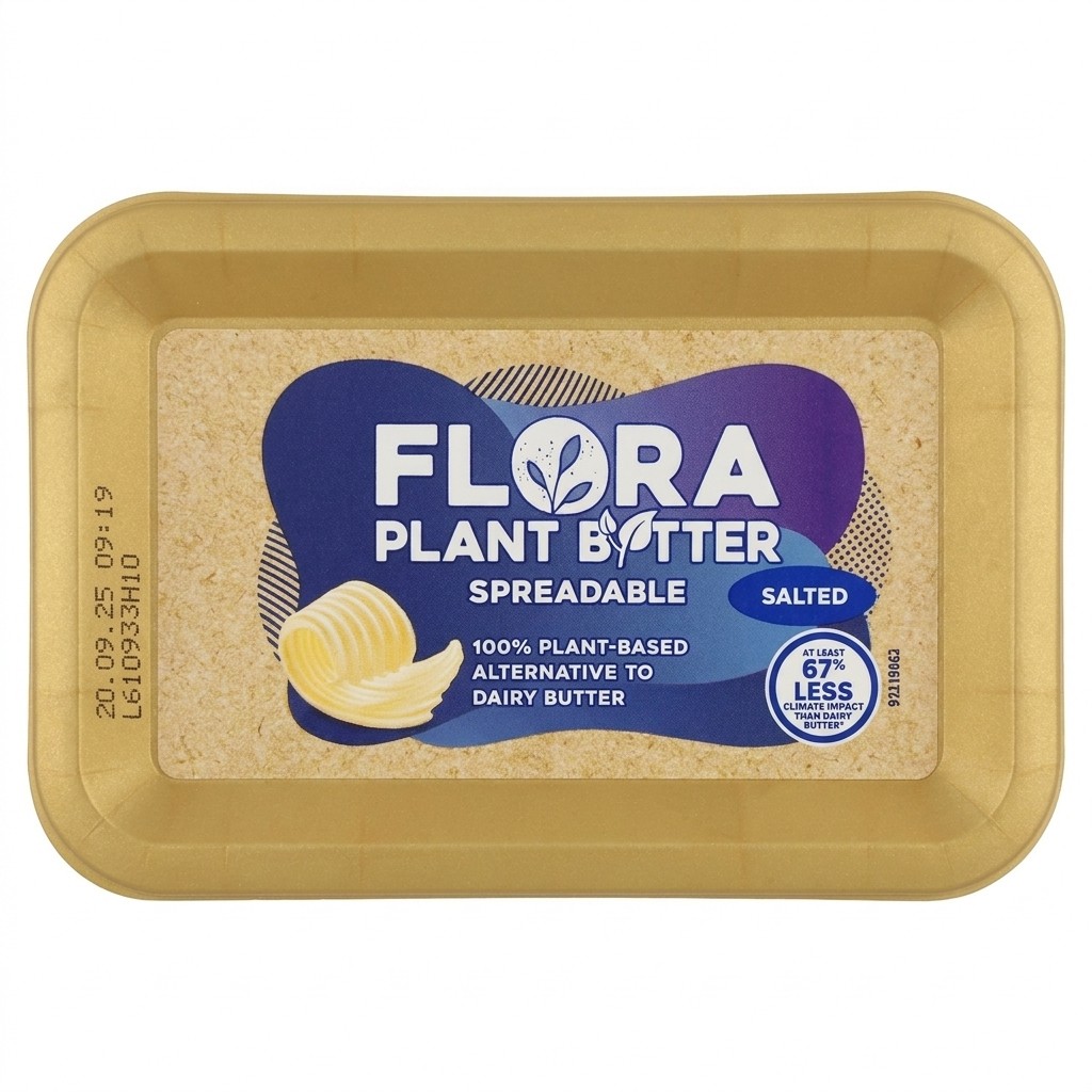 Flora Plant Butter Spreadable Salted 400g