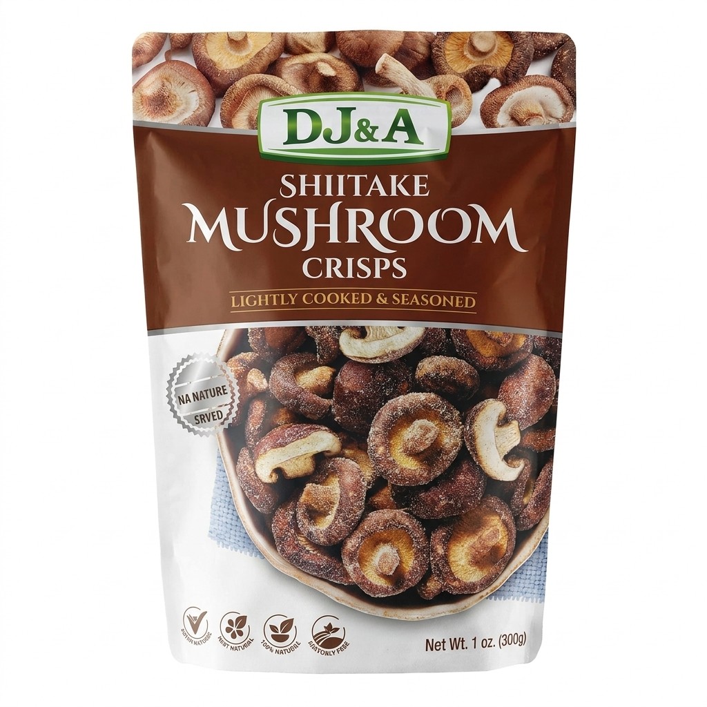 DJ&A Shiitake Mushroom Crisps 300g