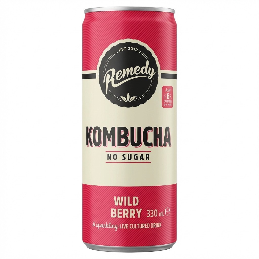 Remedy Kombucha Wild Berry 330ml