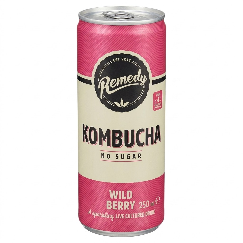 Kombucha Wild Berry 250ml Remedy