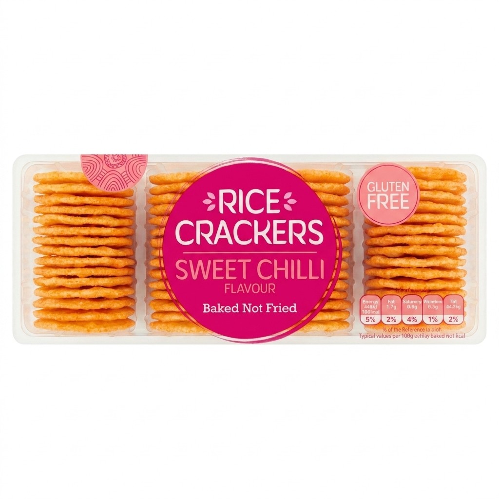 Rice Crackers Sweet Chilli 100g