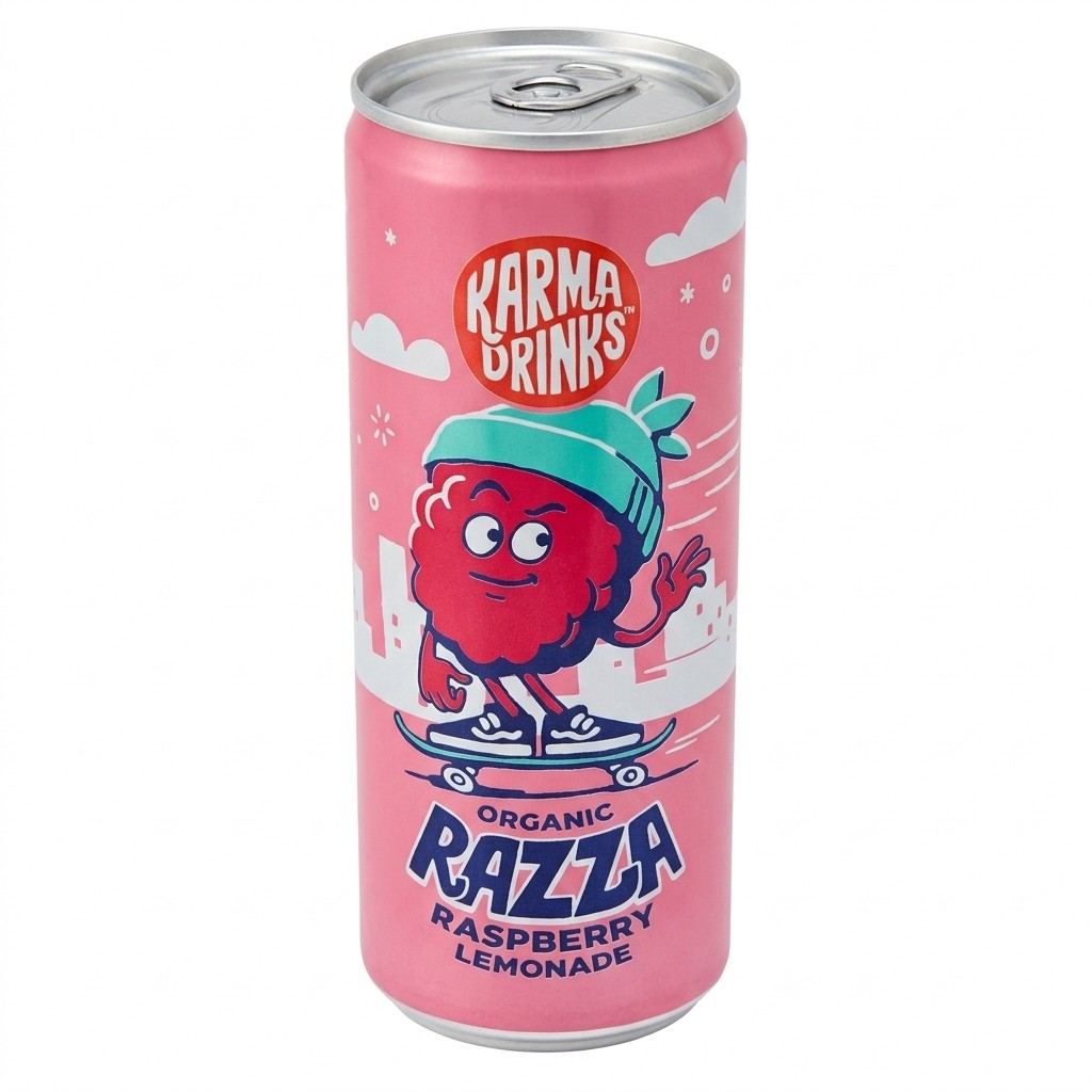 Karma Drinks Organic Razzza Raspberry Lemonade 250ml