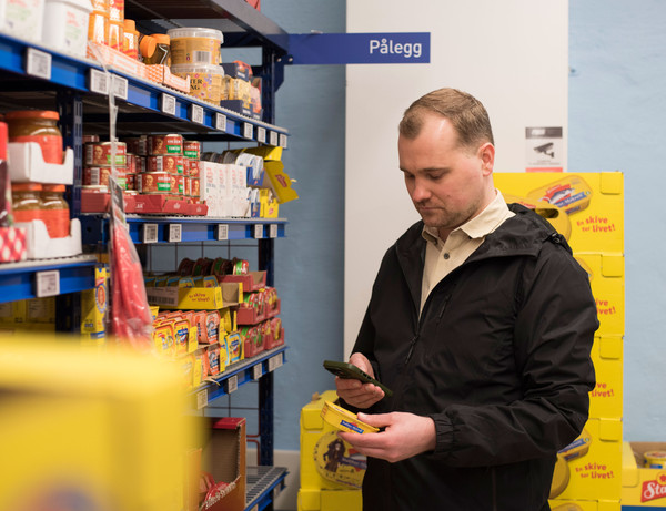 Tormund bruker Trygg Mat-appen