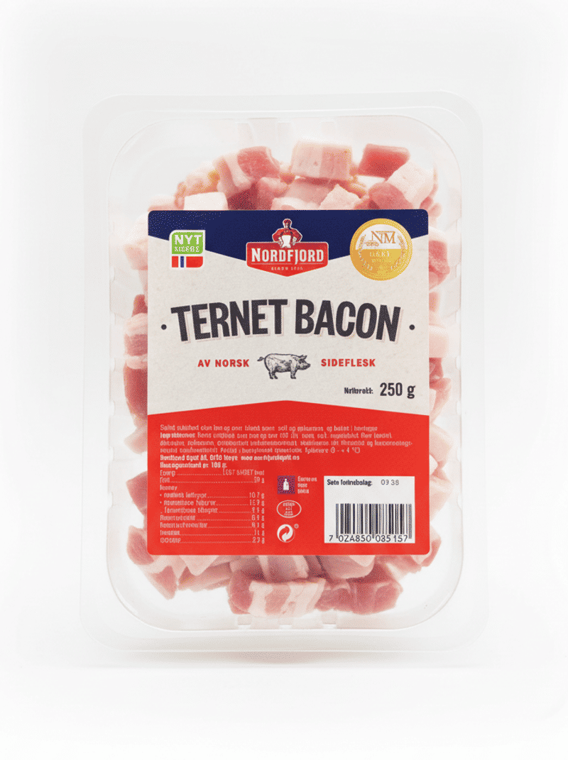 Ternet Bacon 250g Nordfjord