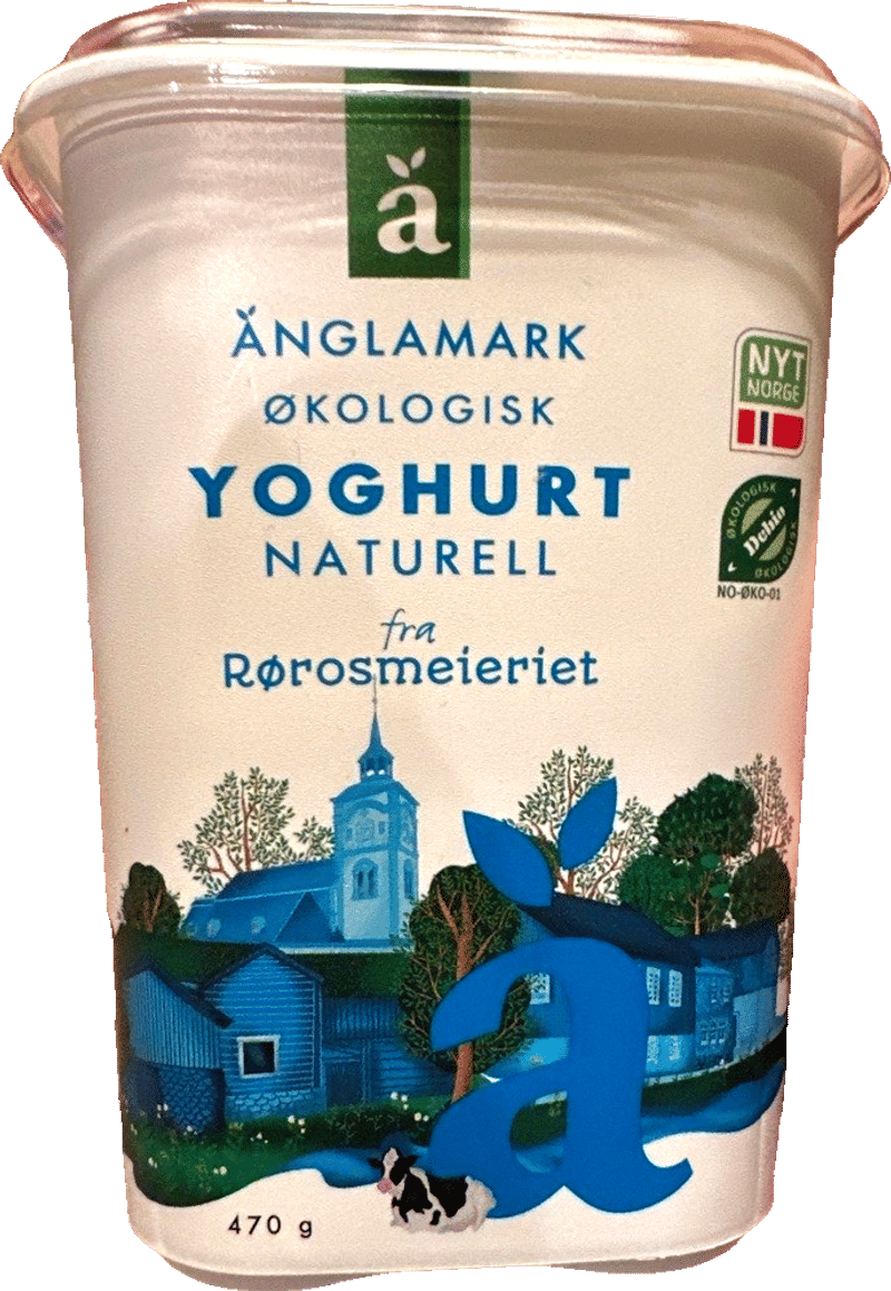 Yoghurt Naturell 470g Änglamark