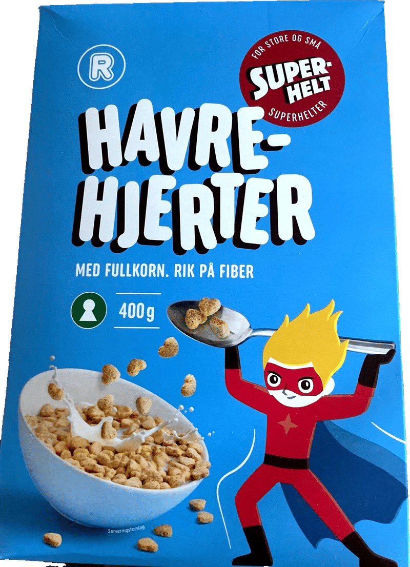 Havrehjerter 400g R