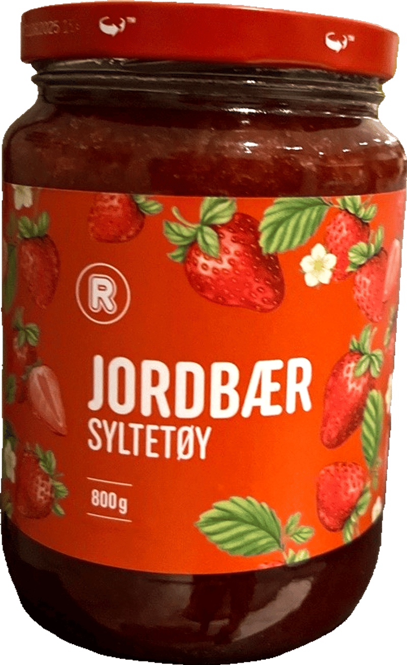Jordbærsyltetøy 800g R