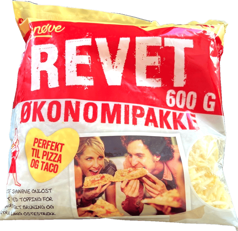 Revet Økonomipakke 600g Synnøve