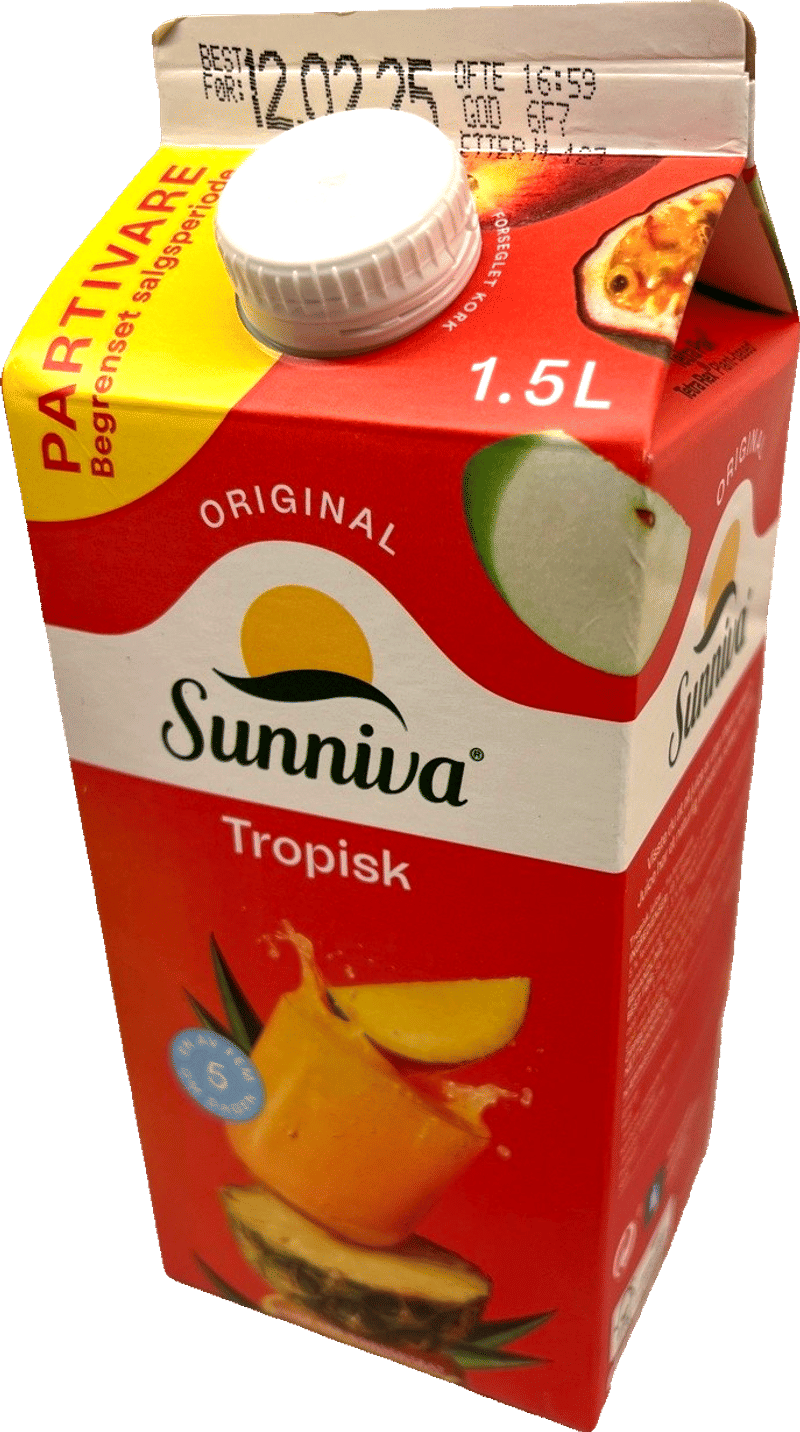 Tropisk 1.5l Sunniva