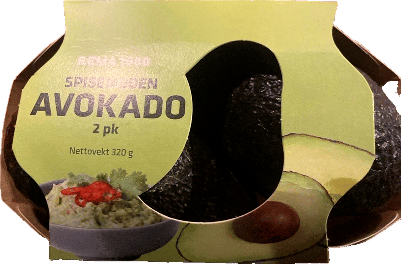 Spisemoden Avokado 320g Rema 1000