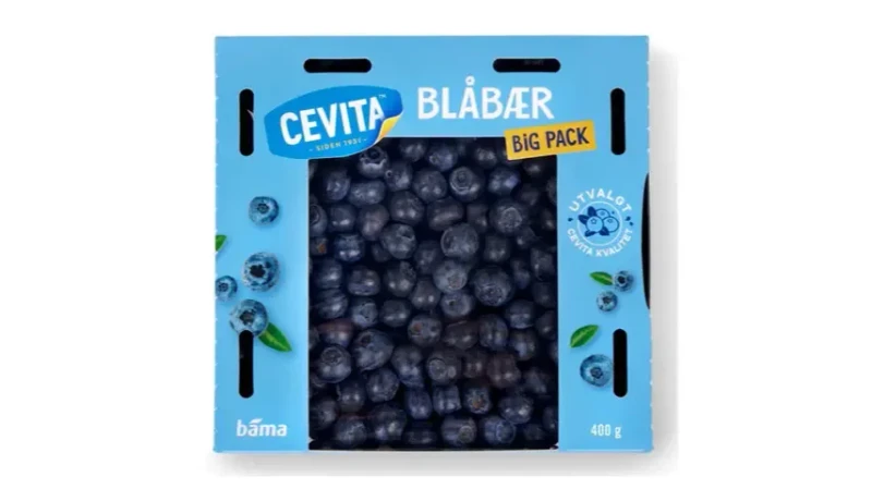 Blåbær 400g Cevita