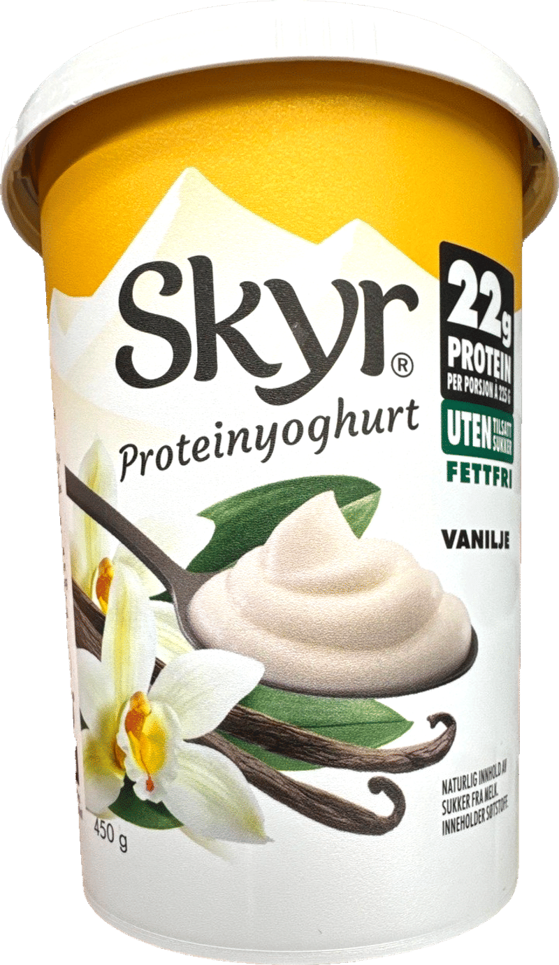 Skyr Proteinyoghurt Vanilje 450g