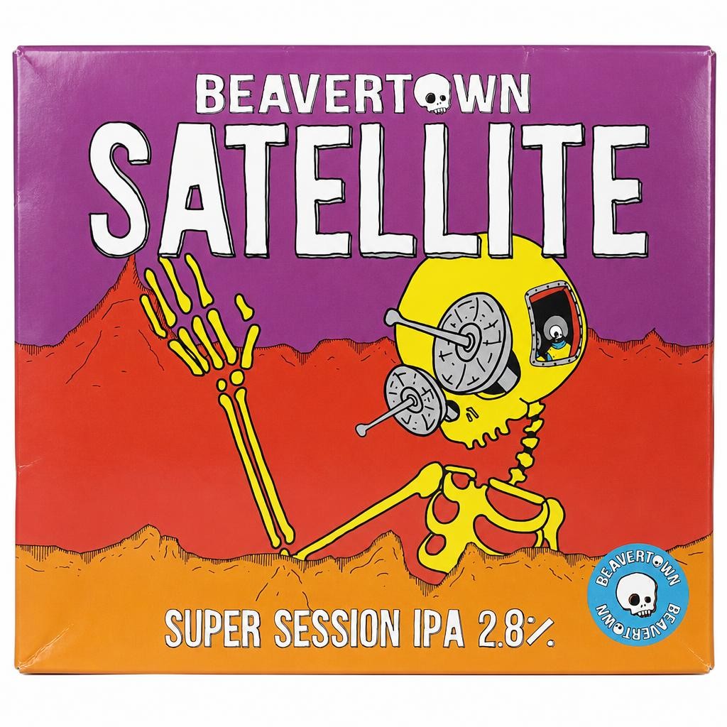 Beavertown Satellite Super Session IPA 2.8% 4 x 330ml
