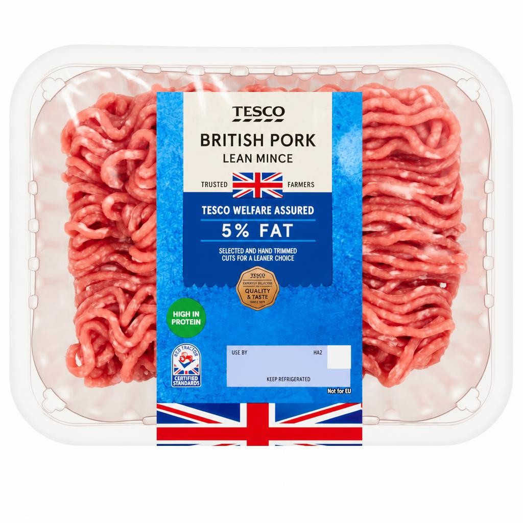 Tesco Lean Pork Mince 5% Fat 500g