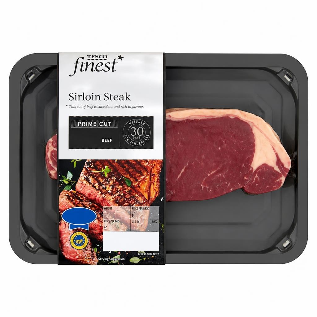 Tesco Finest Sirloin Steak 227G