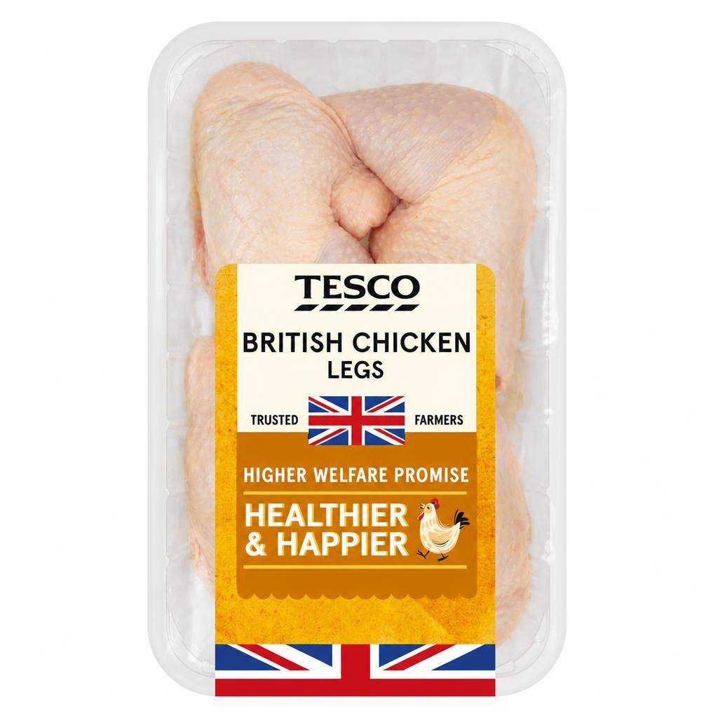 Tesco British Chicken Legs 1Kg