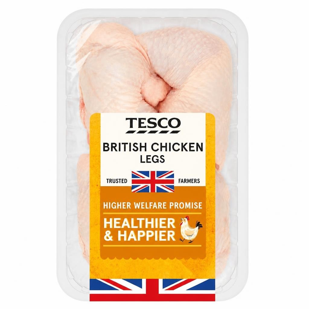 Tesco British Chicken Legs 1Kg