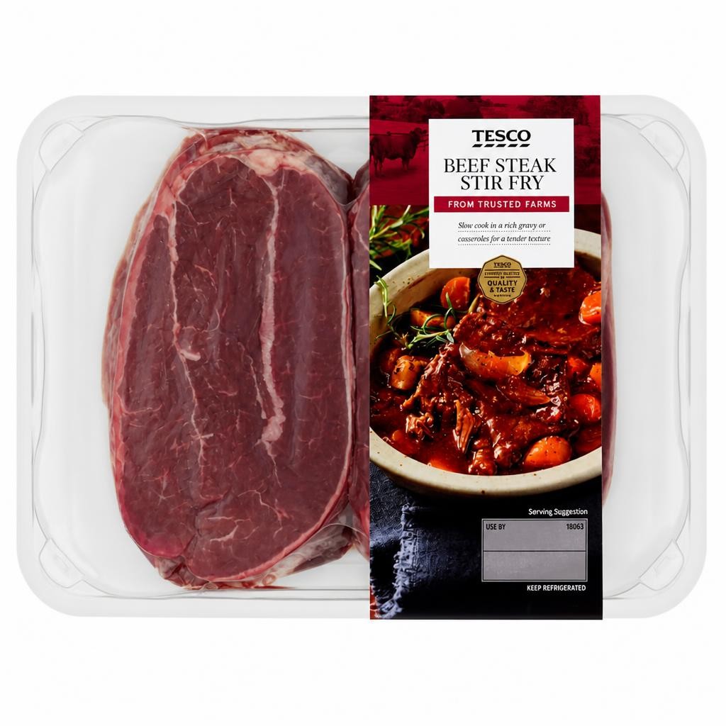Tesco Stewing Steak 400G