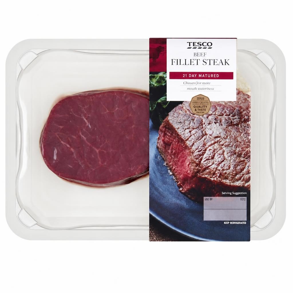 Tesco Beef Fillet Steak 170G