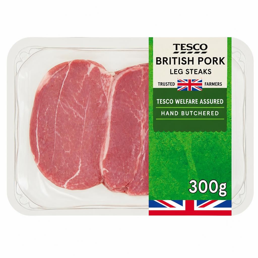 Tesco Lamb Leg Steaks 300G