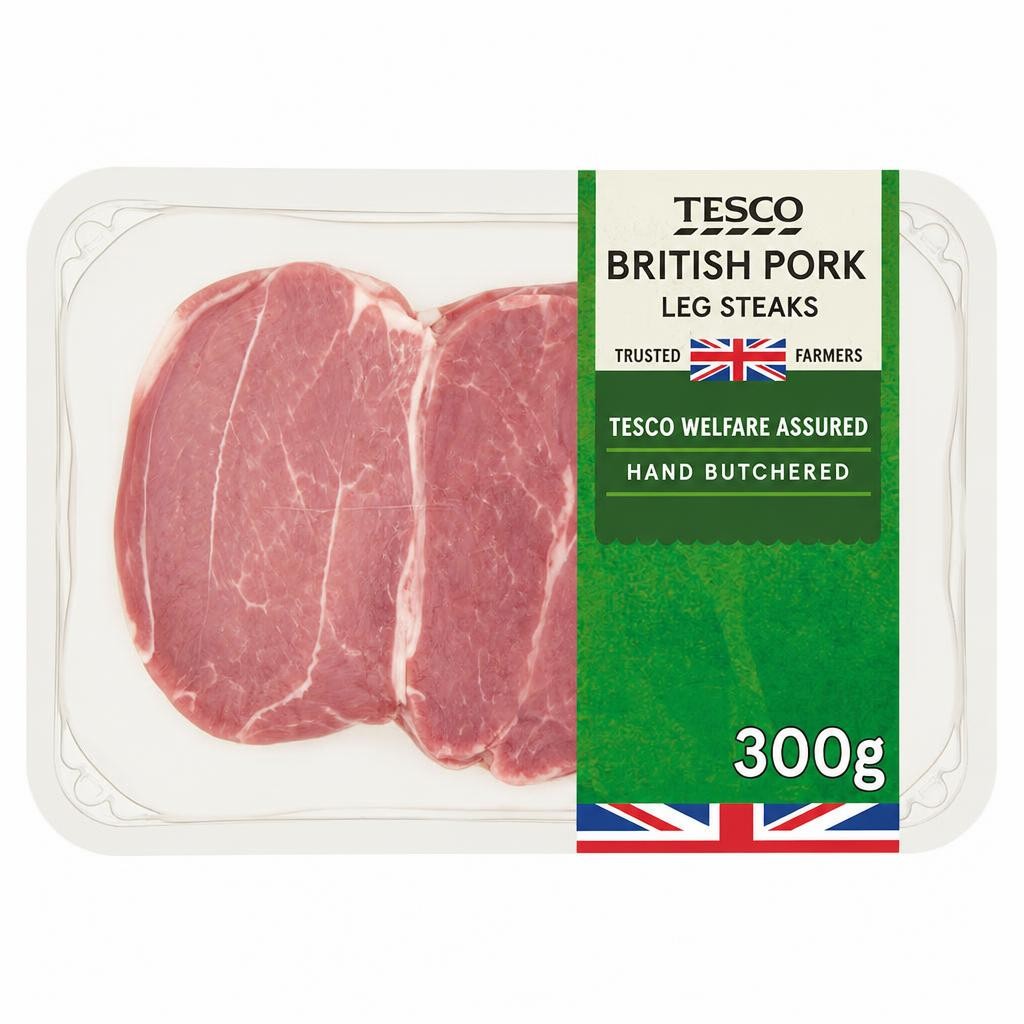 Tesco Lamb Leg Steaks 300G
