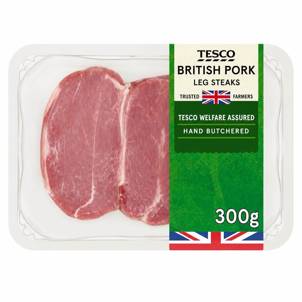 Tesco Lamb Leg Steaks 300G