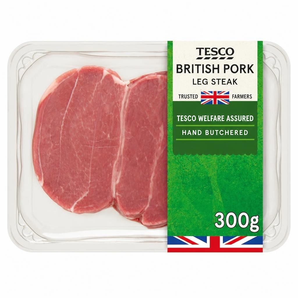 Tesco Lamb Leg Steaks 300G