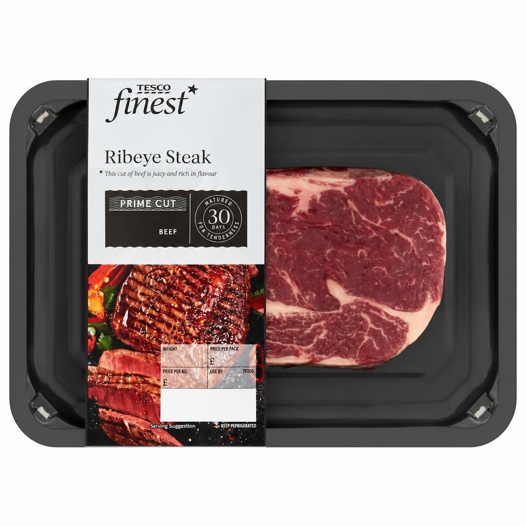 Tesco Finest Ribeye Steak 227G