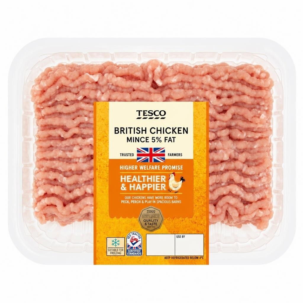 Tesco Chicken Mince 5% Fat 500G