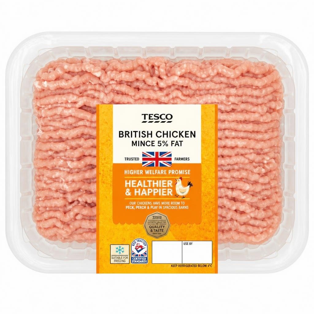Tesco Chicken Mince 5% Fat 500G
