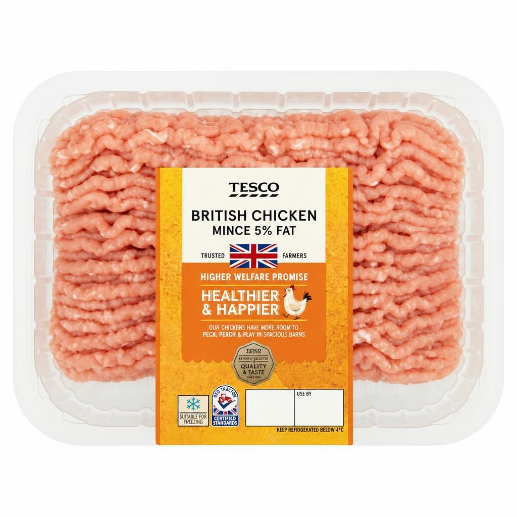 Tesco Chicken Mince 5% Fat 500G
