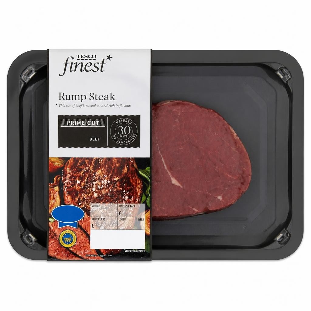Tesco Finest Rump Steak 255G