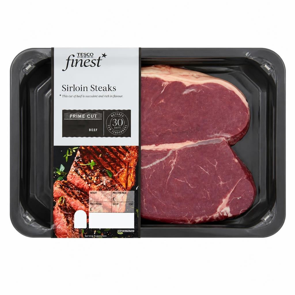 Tesco Finest Sirloin Steak 454G