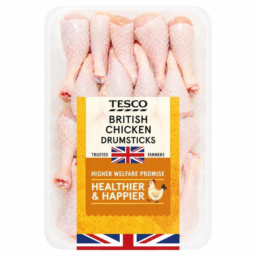 Tesco Chicken Drumsticks 2Kg