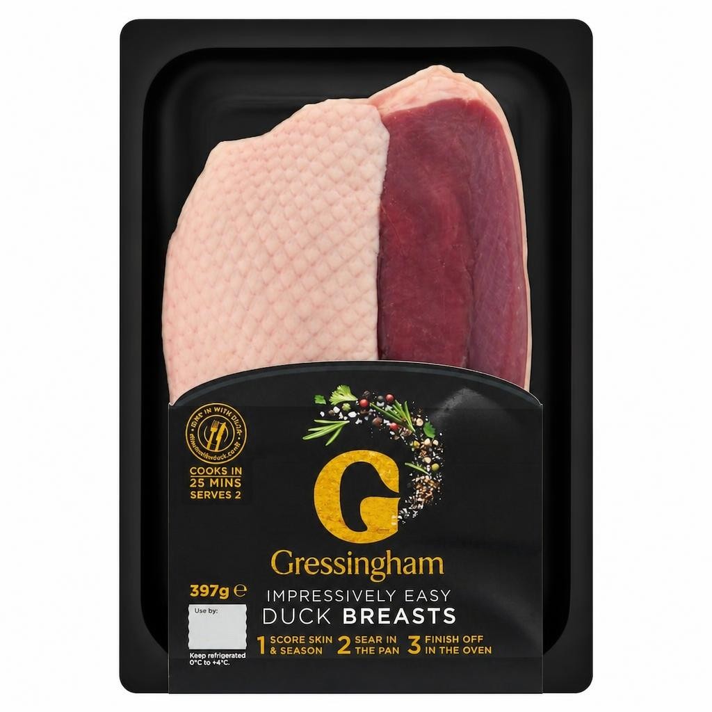 Gressingham Duck Breast Fillets 397G